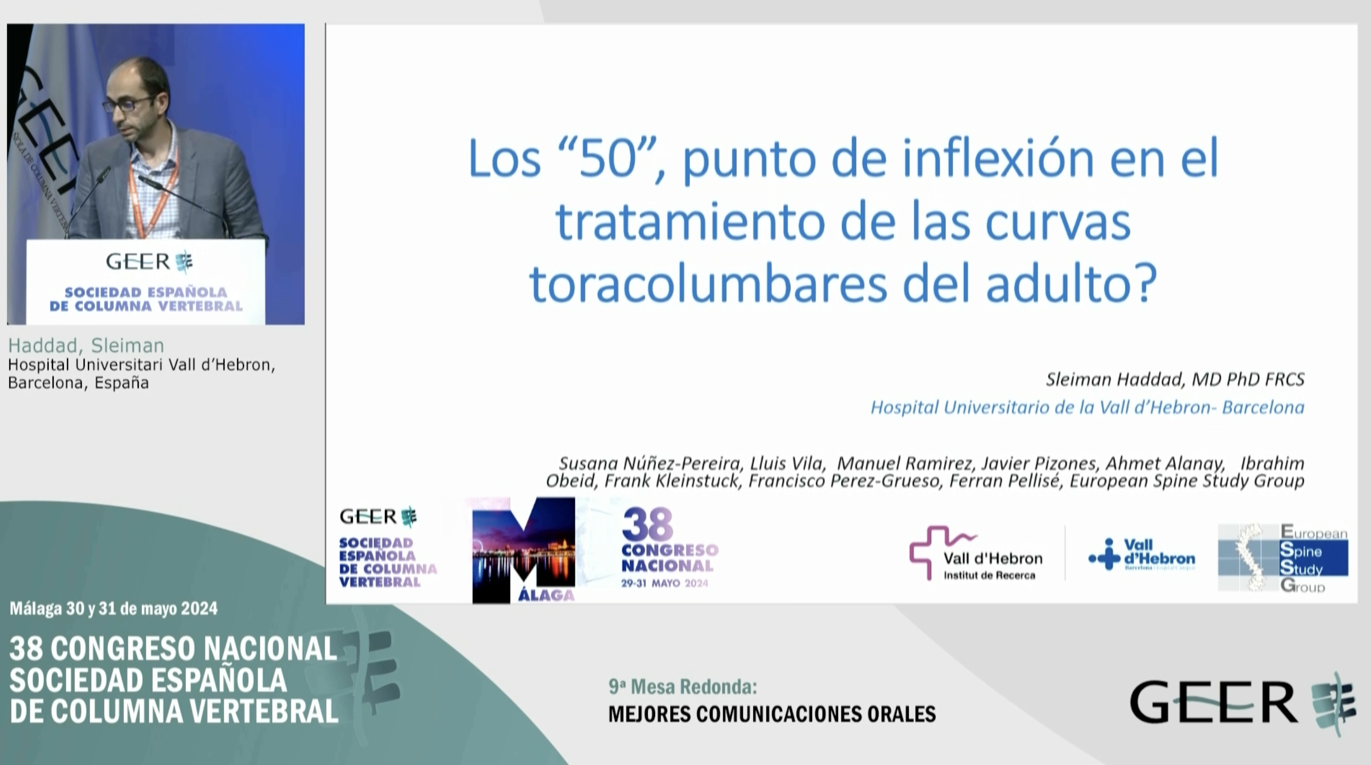 C.O.42. Los 50, ¿punto de inflexión en el tratamiento de las curvas toracolumbares del adulto?